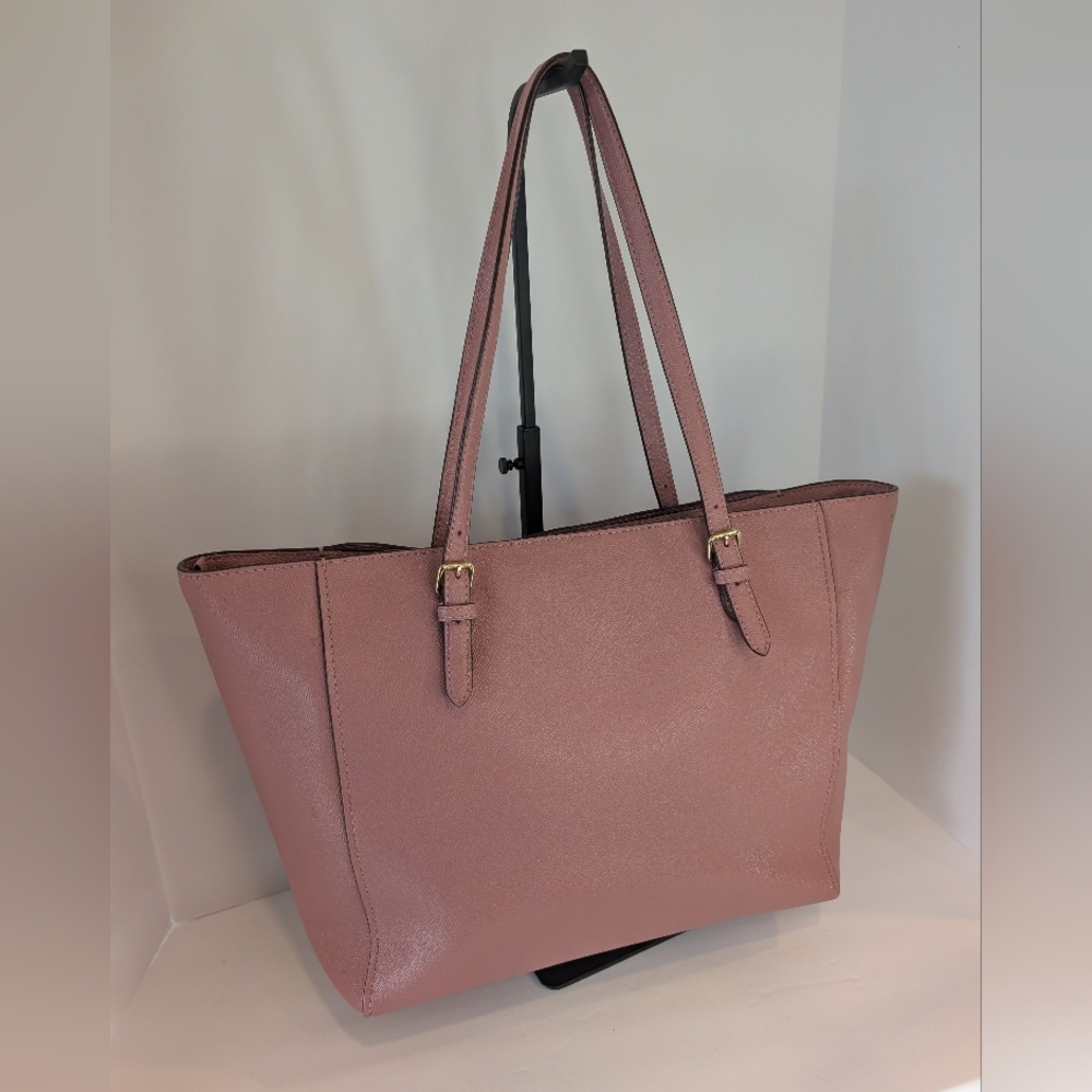 Coach Turnlock Tote Cross-grain Leather Style 29086 - Good Pre-owned Condition - Picture 5 of 13